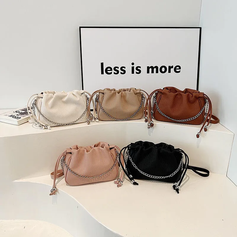 Mini Pleated Crossbody