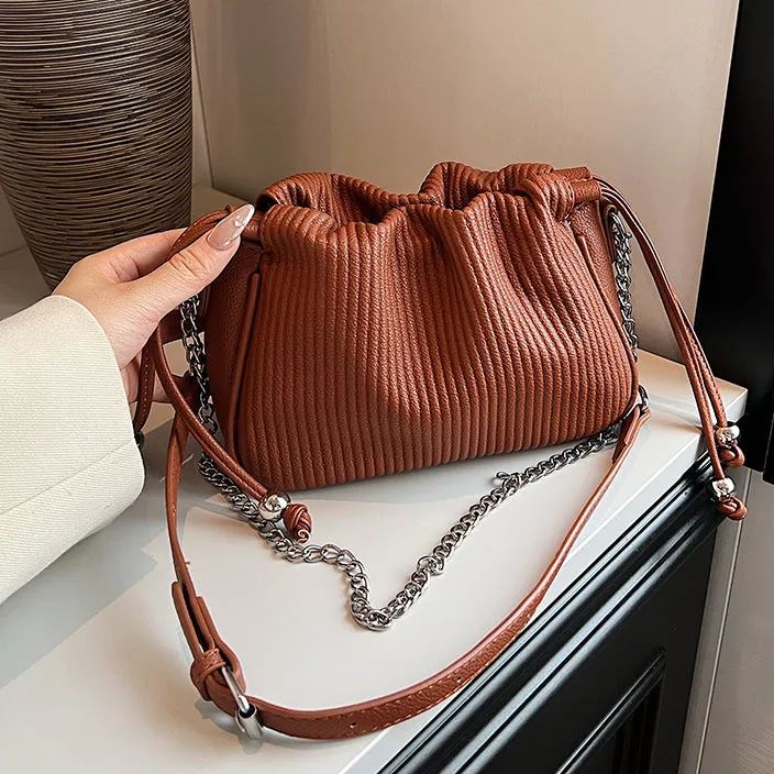 Mini Pleated Crossbody