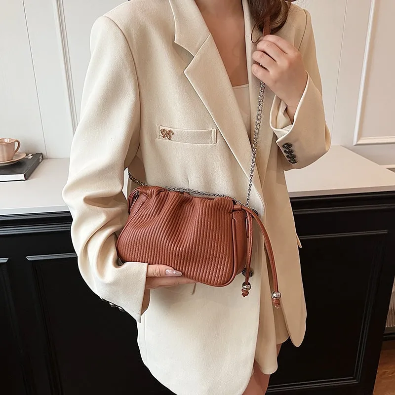 Mini Pleated Crossbody