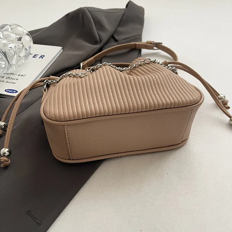 Mini Pleated Crossbody