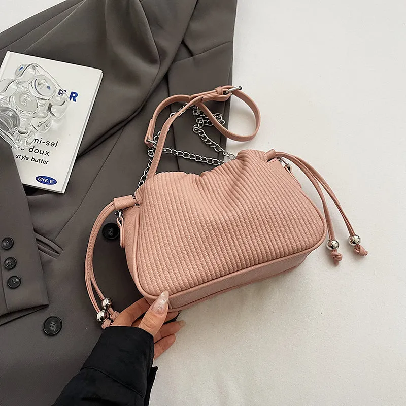 Mini Pleated Crossbody