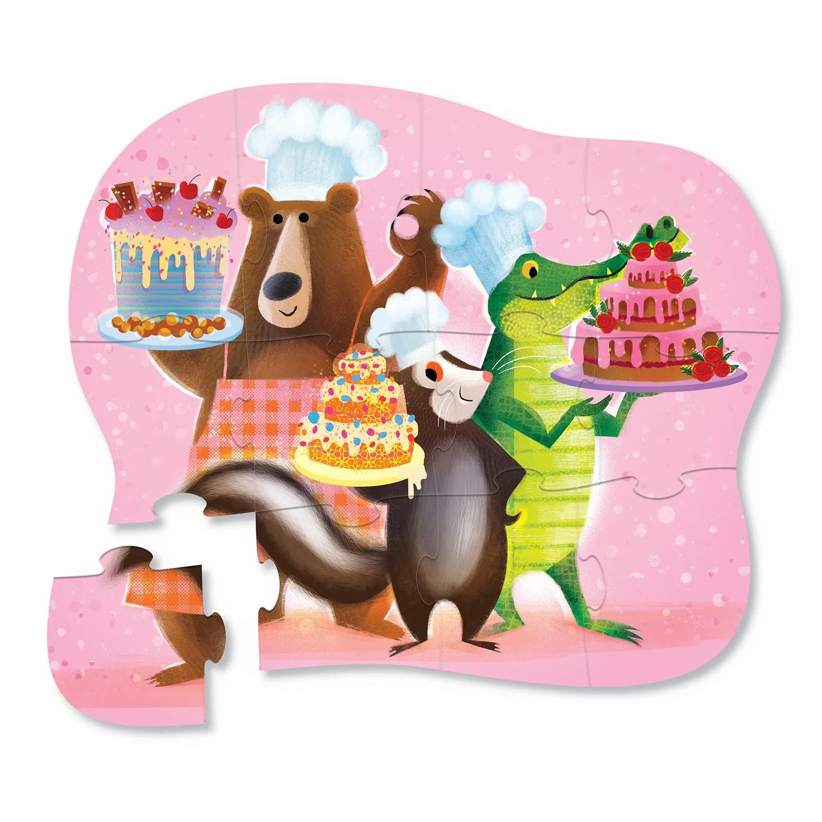 Mini Puzzle - Sweet Treats - 12 piece - 2 