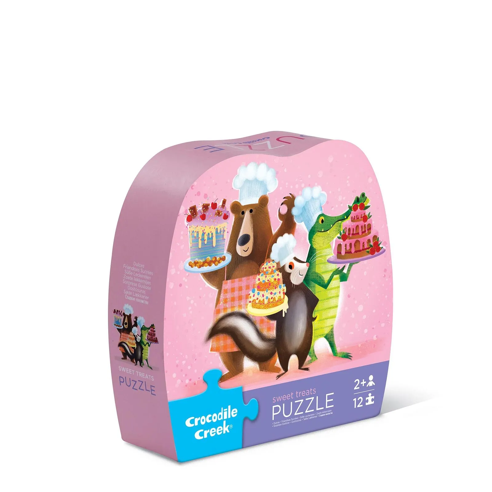 Mini Puzzle - Sweet Treats - 12 piece - 2 