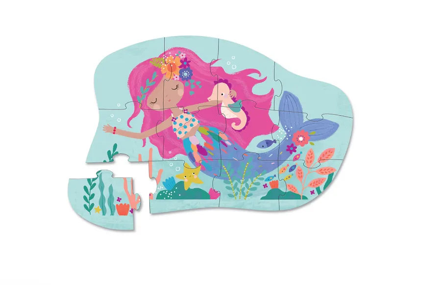 Mini Puzzle/Mermaid Dreams - 12 pc
