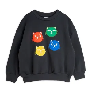 Mini Rodini - Cool Cats sweatshirt - black