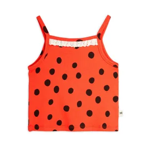 Mini Rodini - Dots lace tank