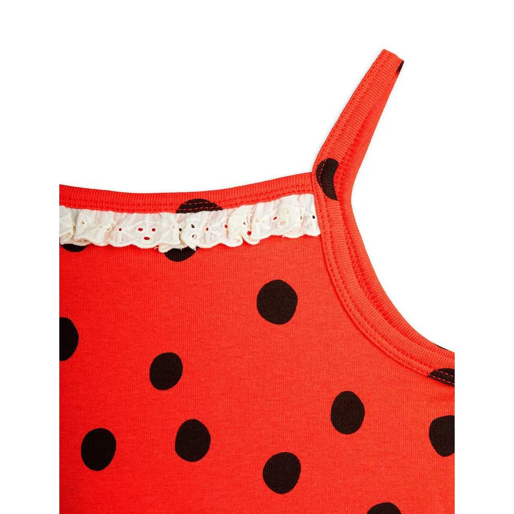 Mini Rodini - Dots lace tank