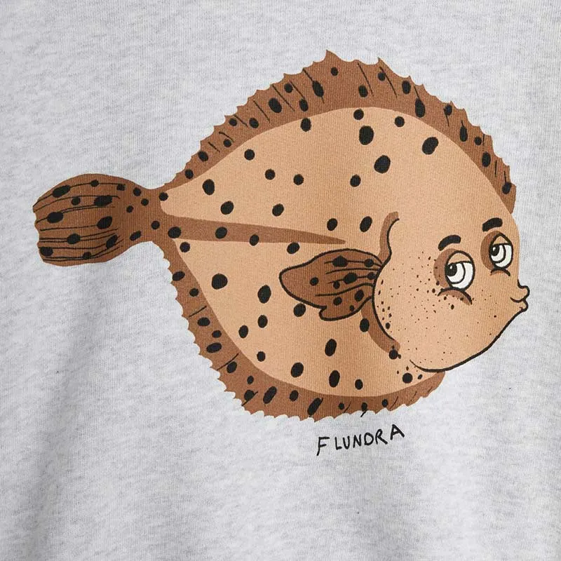 Mini Rodini - Flundra sweatshirt - grey