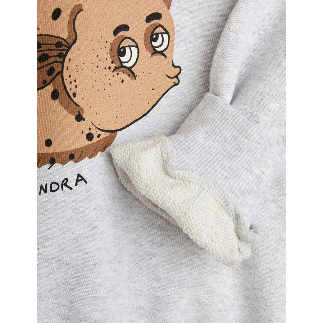 Mini Rodini - Flundra sweatshirt - grey