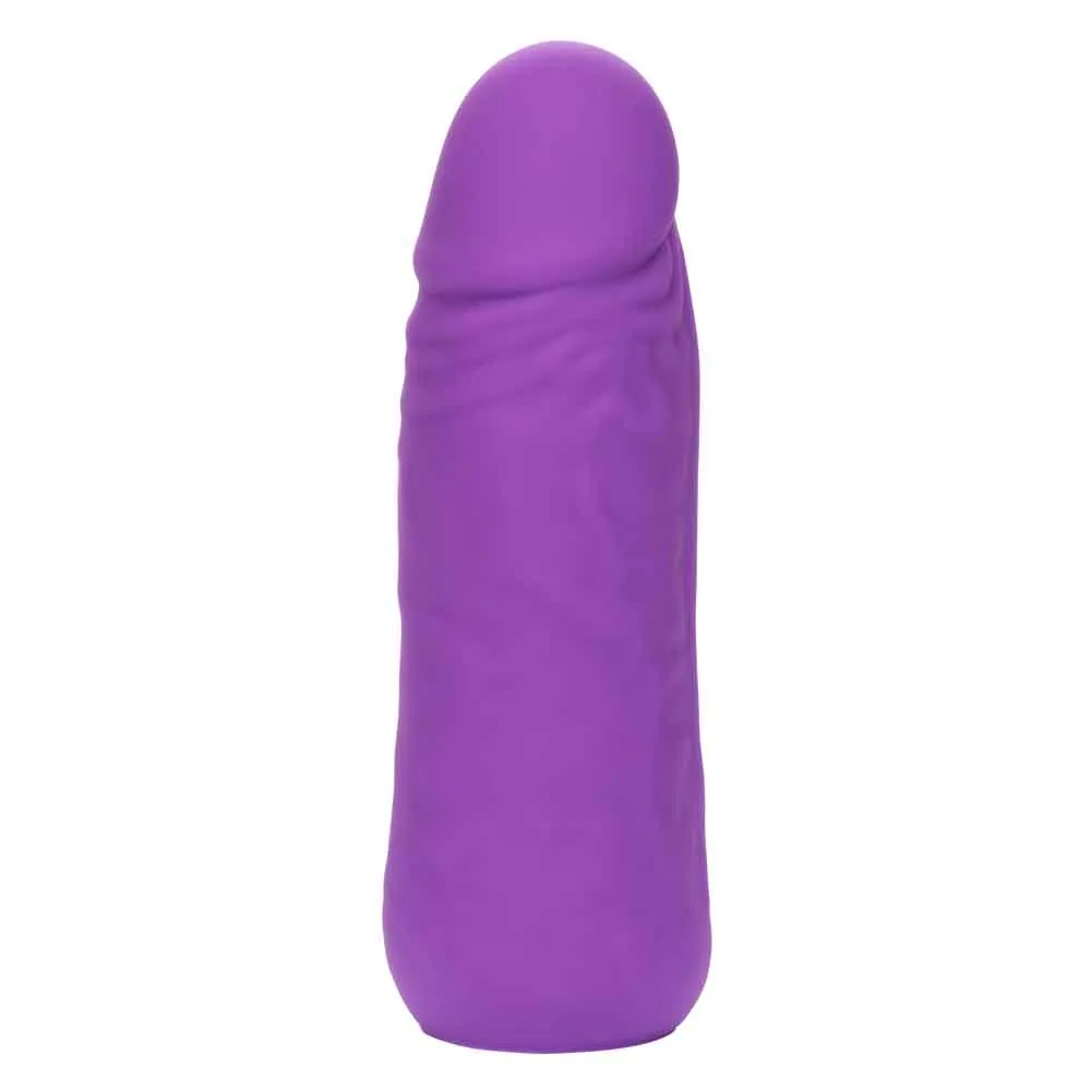 Mini Vibrating Studs Dildo - Purple