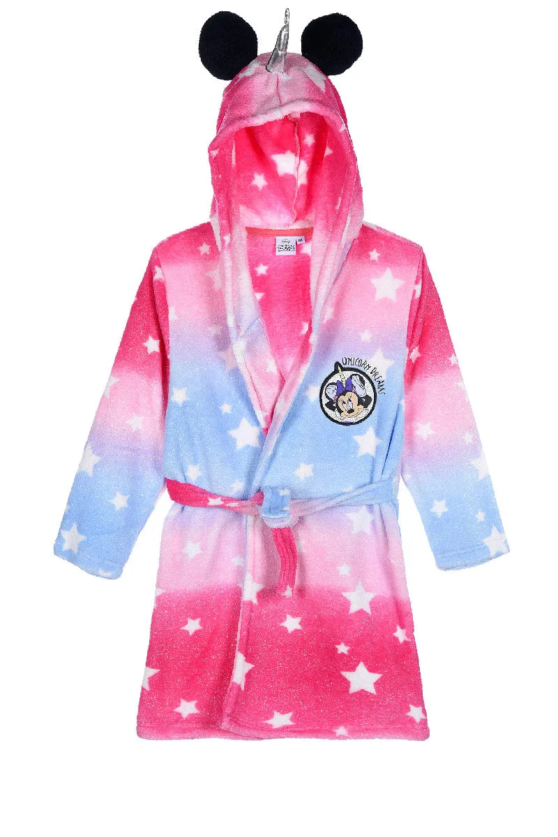 Minnie Mouse Kids Dressing Gown/Housecoat