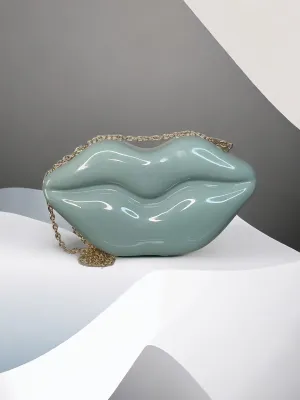 Mint Kiss Clutch