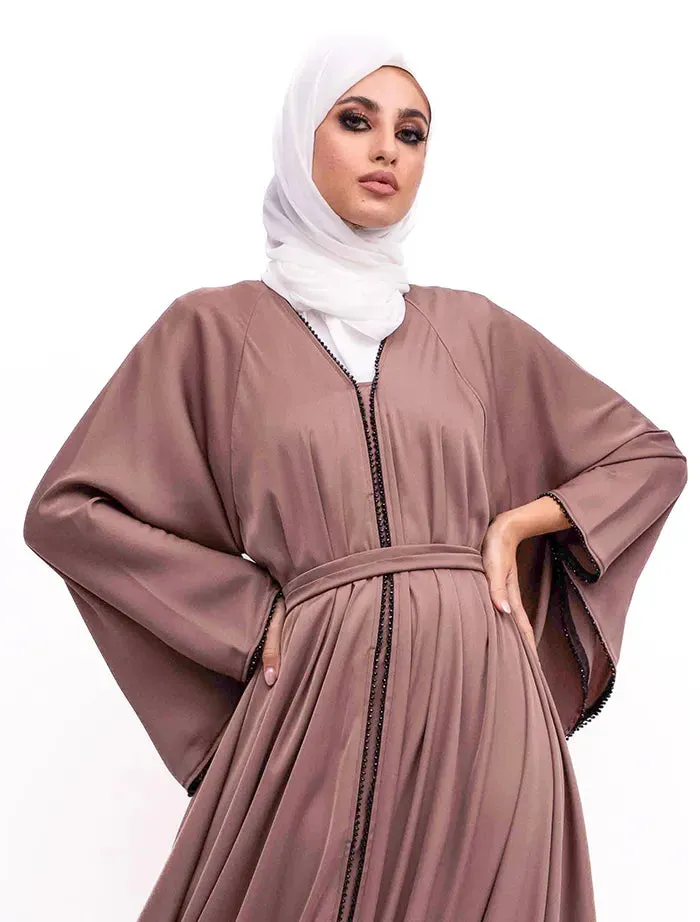 Mocha- Makeba Pearl Abaya