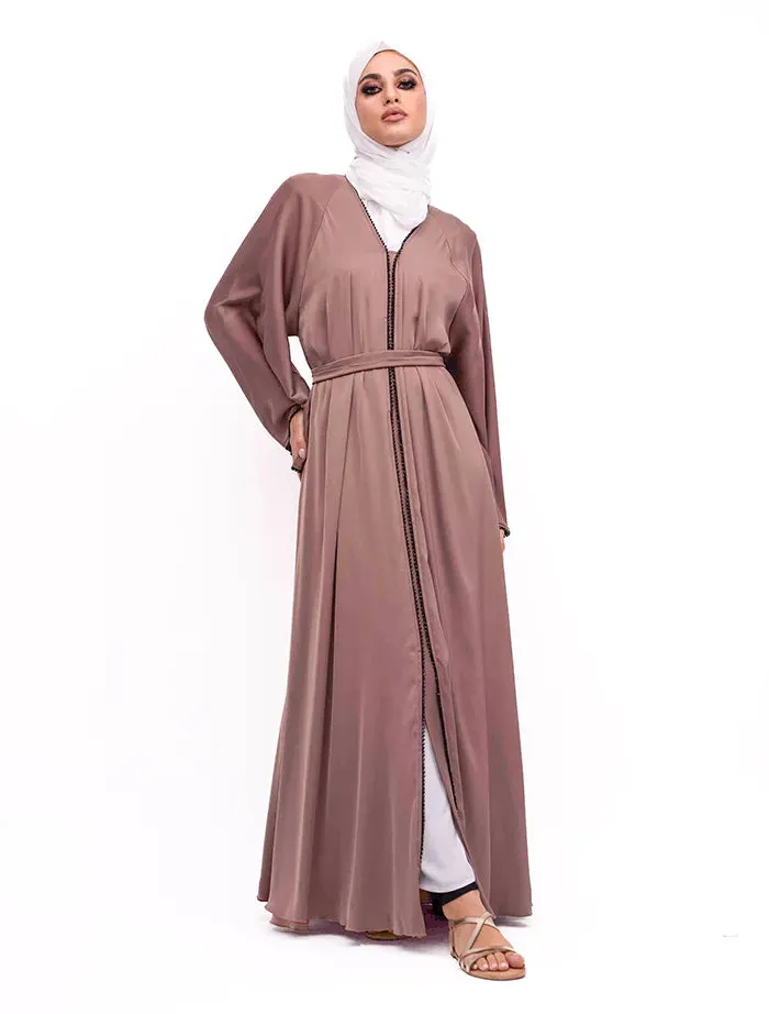 Mocha- Makeba Pearl Abaya