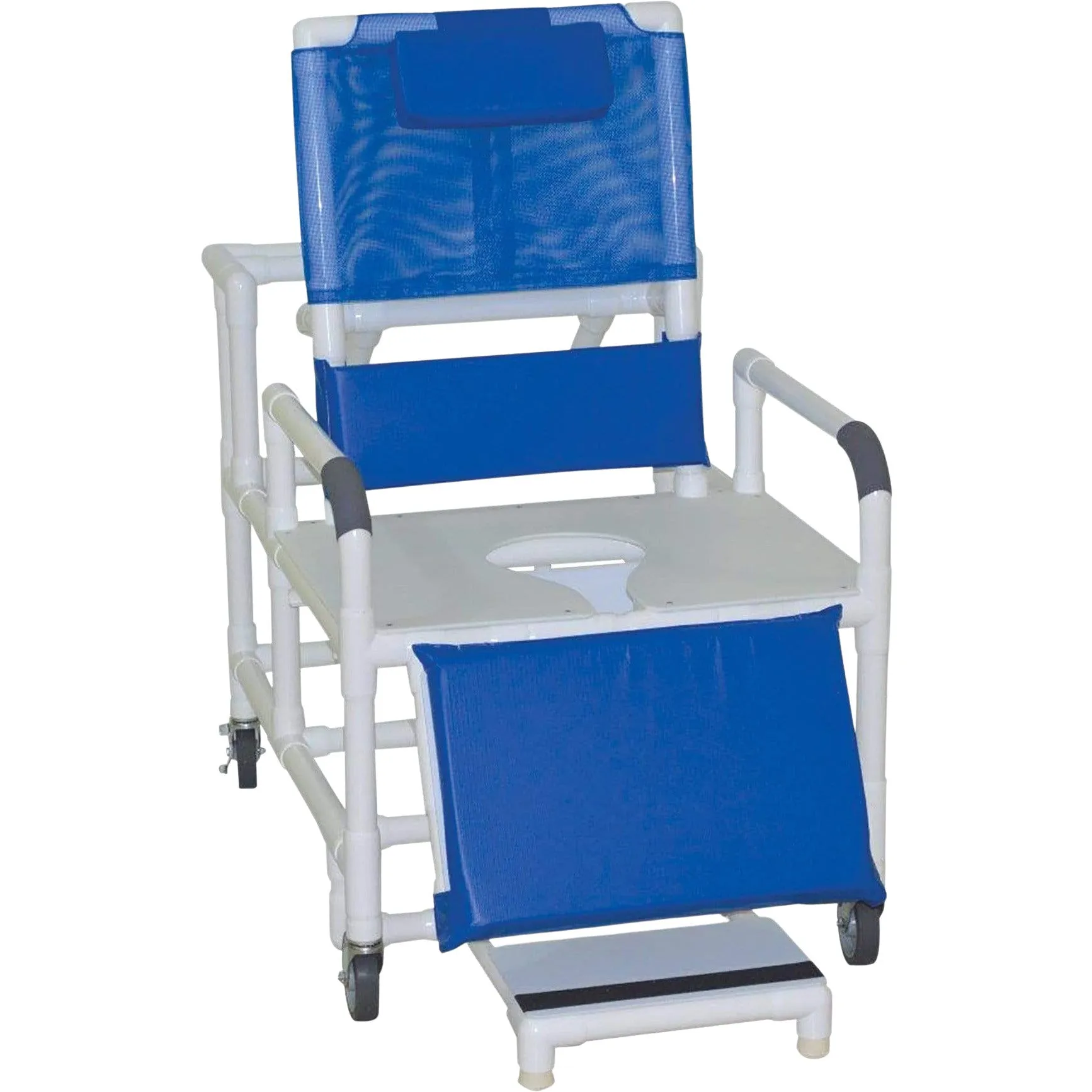 Model 196-30-BAR Bariatric Reclining Chair with Commode Seat