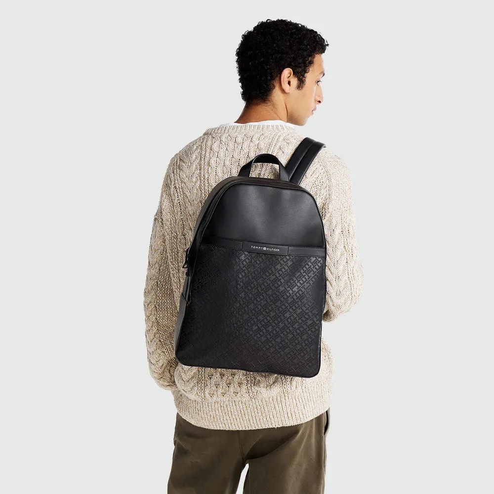 Monogram Backpack - Black