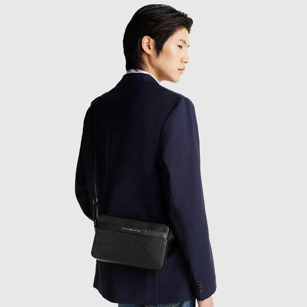 Monogram Reporter Bag - Black
