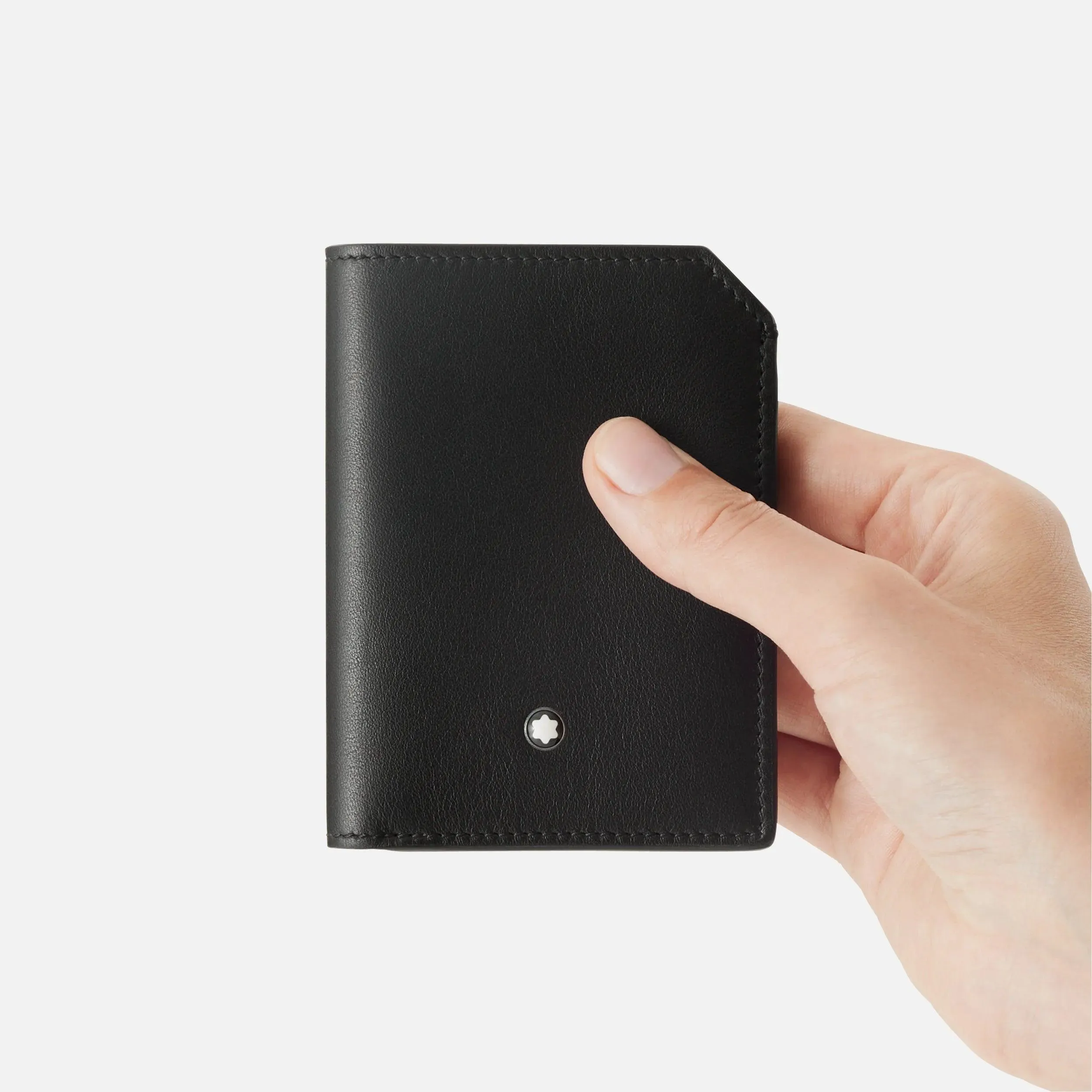 Montblanc mini portfolio 4 compartments Meisterstück Selection Soft Black 130050