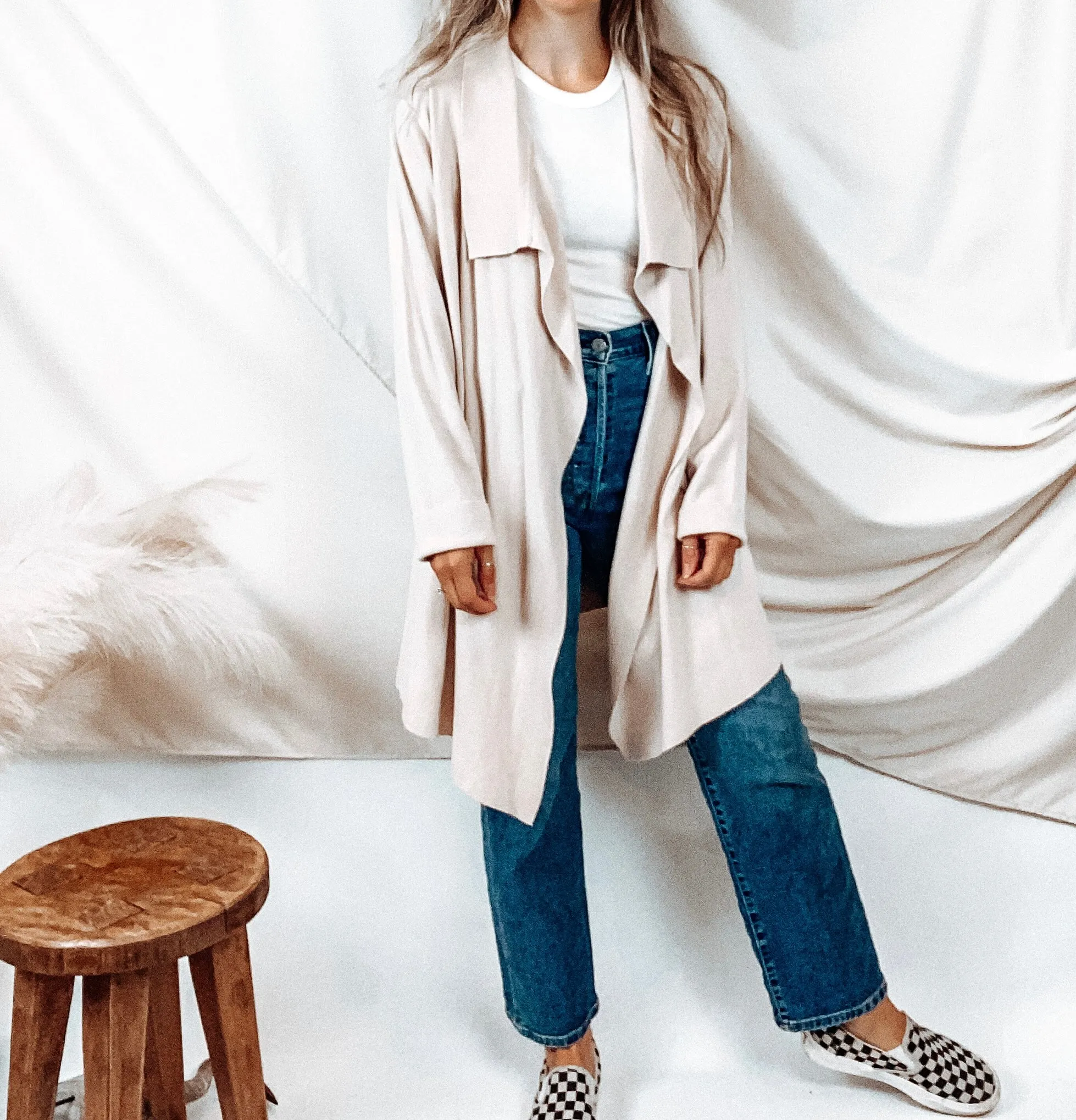 Morgan Soft Trench Coat