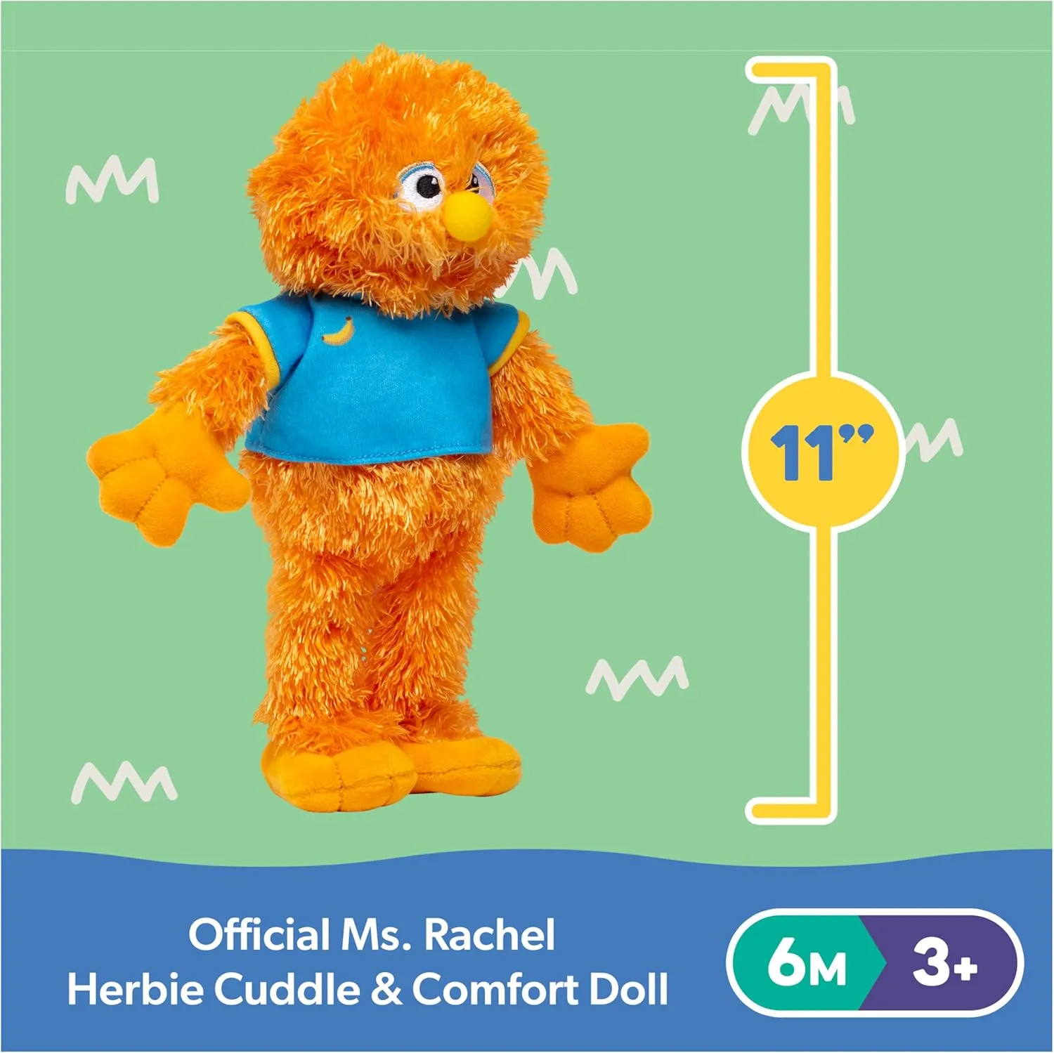 Ms. Rachel Herbie Cuddle Comfort Friend