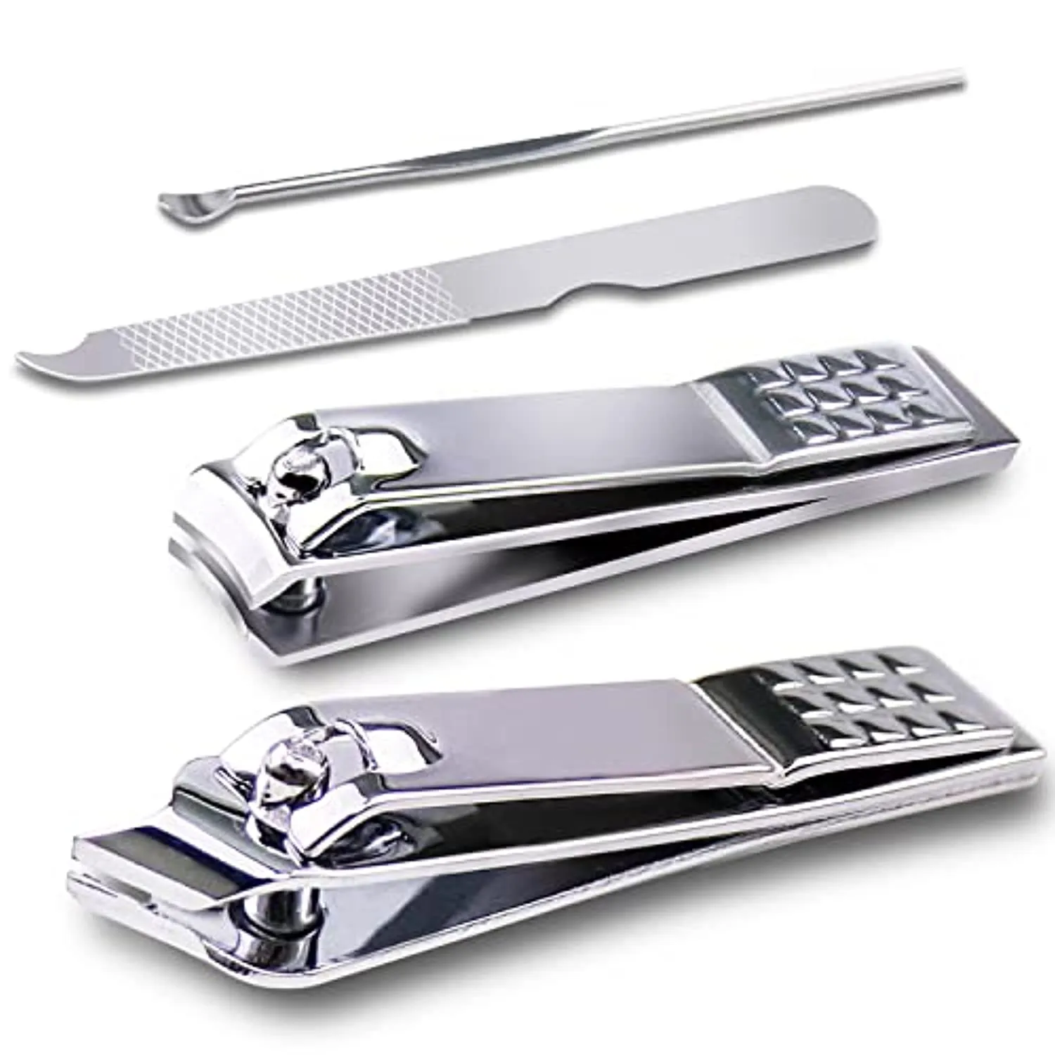 Nail Clipper Set Manicure Kit Professional Pedicure Set Nail Scissors Grooming Kit with Leather Travel Case