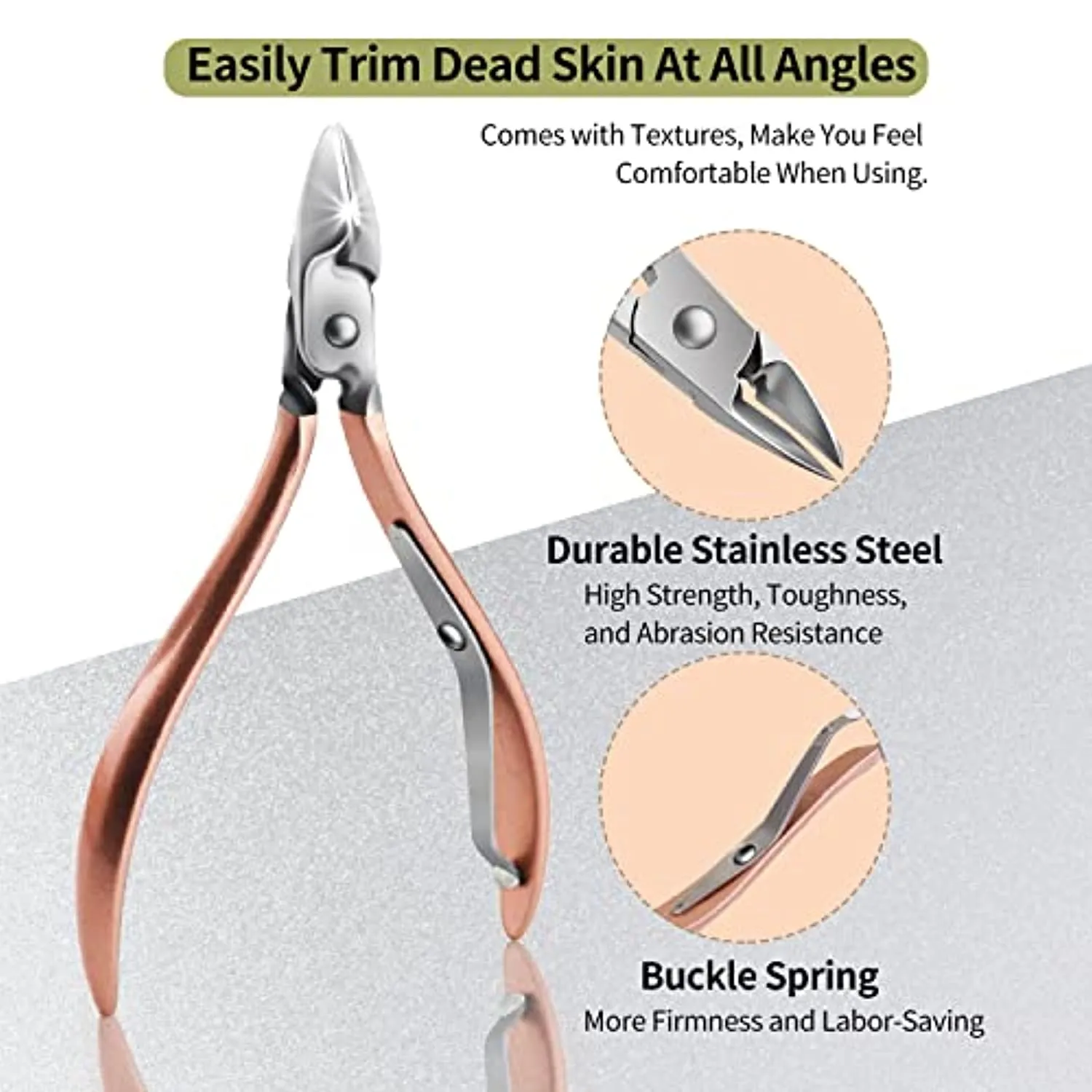Nail Clipper Set Personal Care,Manicure Kit 18 in 1 Professional Pedicure Set Nail Scissors Grooming Kit with Leather Travel Case