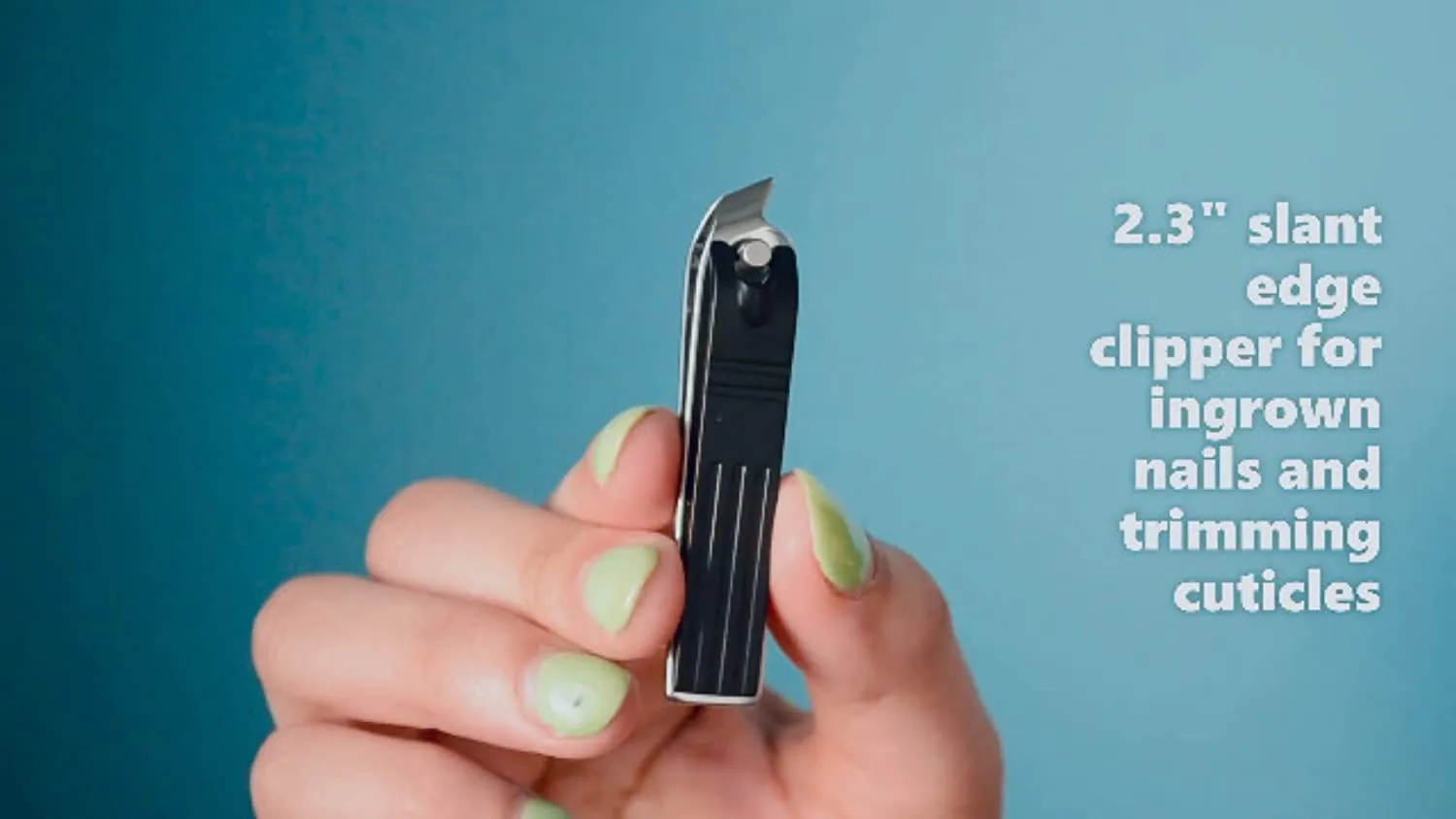 Nail Clippers Set, Best Gifts for Women Men Mom Dad Girl Boy Seniors Stocking Stuffers, Stainless Steel Nail Care Kit with Nail File, Toenail Fingernail Acrylic Cuticle Cutter, Portable Pouch 5PCS