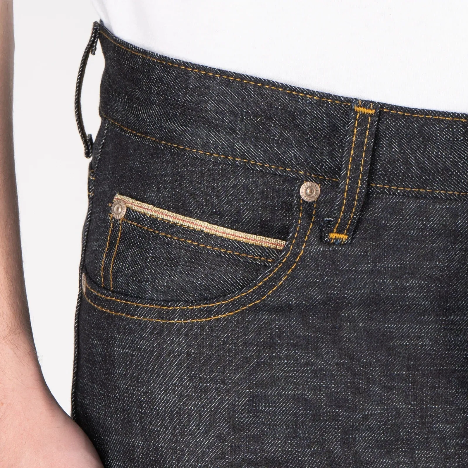 【Naked & Famous】 Chinese New Year Water Rabbit / 13oz.／布料升級 兔年布邊