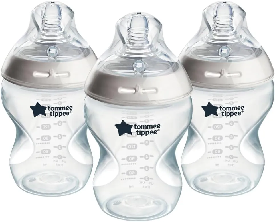Natural Start Anti-Colic Baby Bottle x3, 260 ml, 0  months