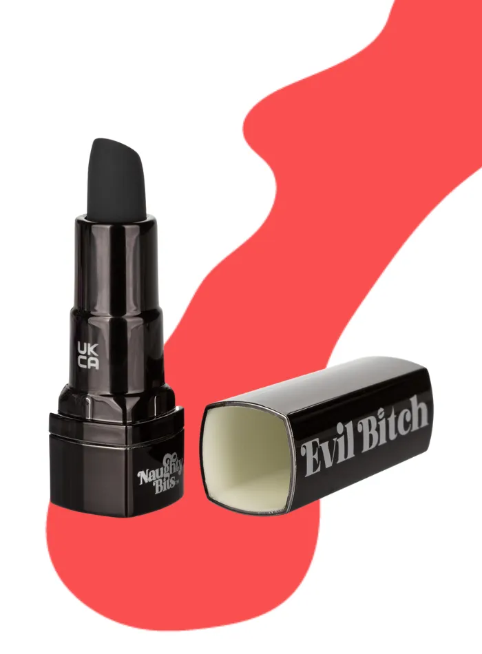Naughty Bits EVIL BITCH Lipstick Vibrator