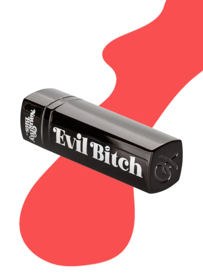 Naughty Bits EVIL BITCH Lipstick Vibrator