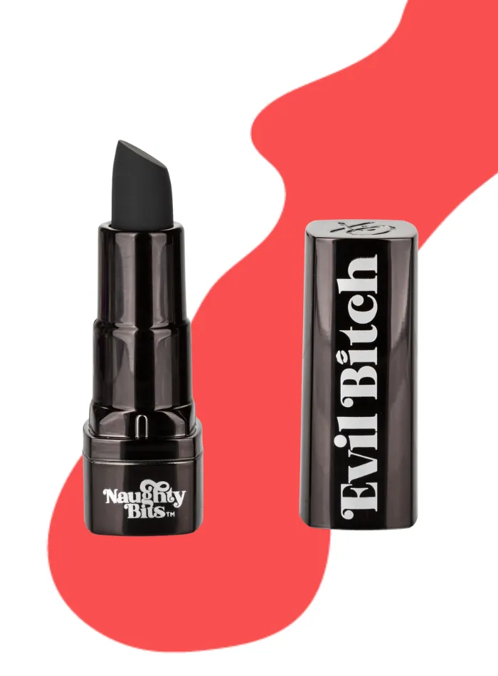 Naughty Bits EVIL BITCH Lipstick Vibrator