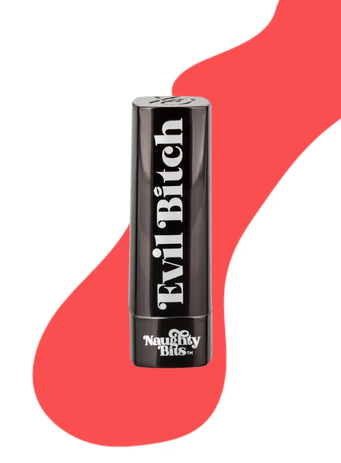 Naughty Bits EVIL BITCH Lipstick Vibrator