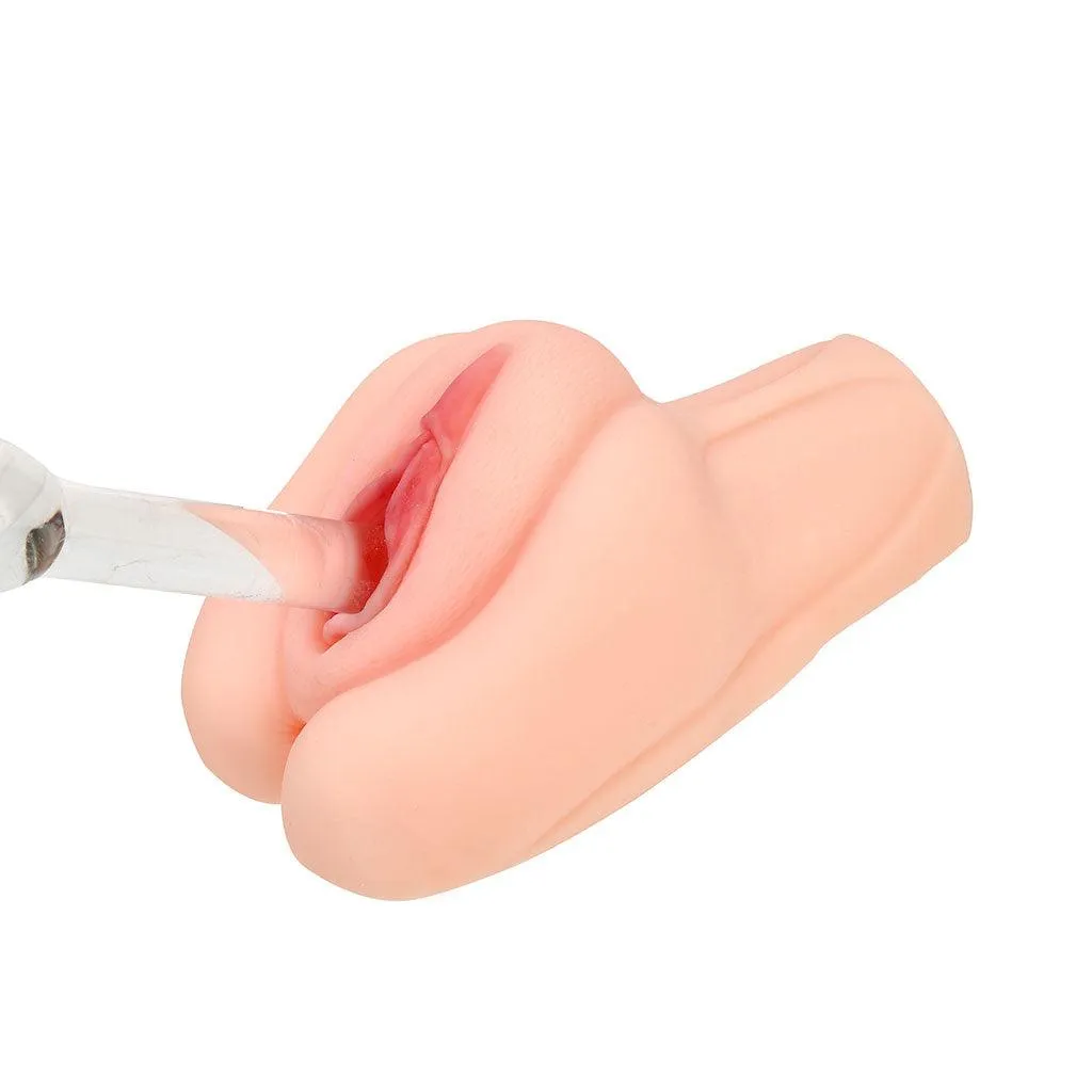 Neojoy - Realistic Open Lips Handheld Masturbator - 0.7kg - Skin