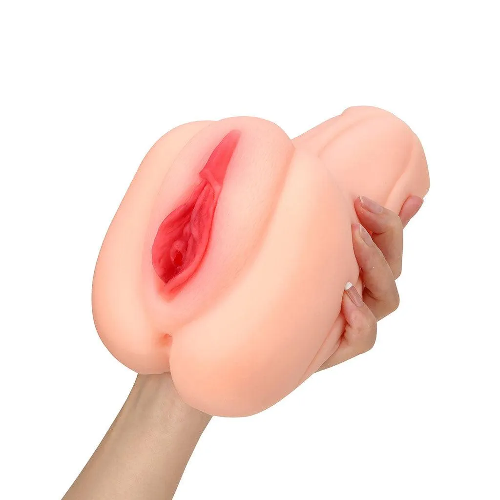 Neojoy - Realistic Open Lips Handheld Masturbator - 0.7kg - Skin