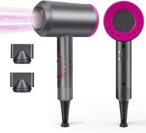 New 1800W-2000W Professional Powerful Fast Hair Dryer, AC Motor Heat Hot and cold wind Constant temperature hair care Without Damaging Hair, no diffuser attachment