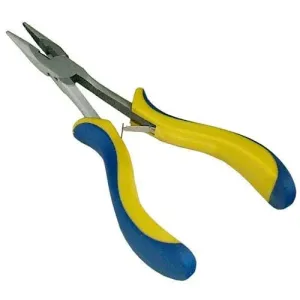 New 7" Mini Long Nose Needle Soft Grip Pliers Ideal Jewellery Bead Hobby Craft
