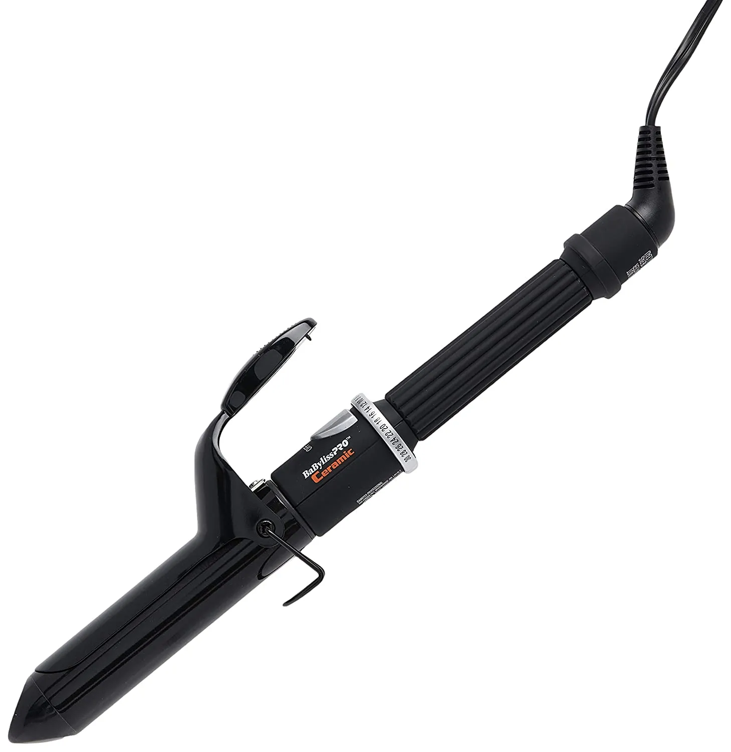 New in box! BaBylissPRO Ceramic Curling Iron with Spring Handle! Instant heat with 30 heat settings up to 383°F, Retails $70 