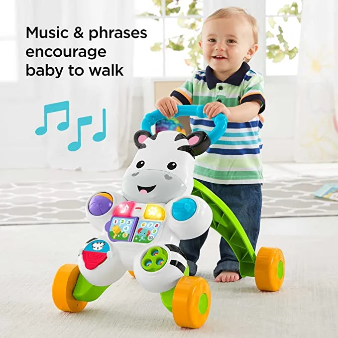New in box! Fisher-Price Learn with Me Zebra Walker, Ages 6 Months 