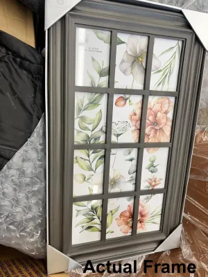 New kieragrace KG Collage Frame - Distressed Grey, Holds 12 4" x 6" Photos