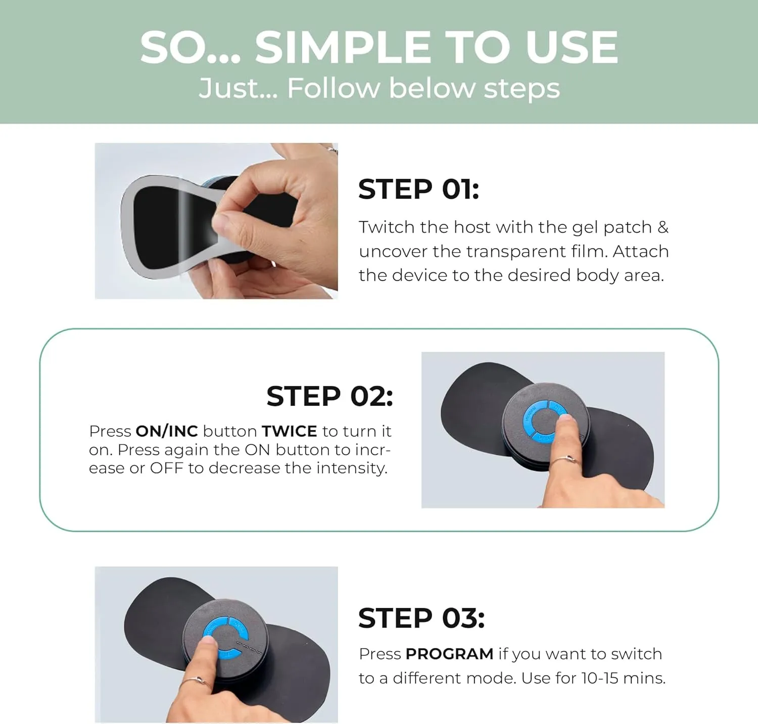 NEW nooro Whole Body Massager Portable & Rechargeable | Cordless Massager | Effective Legs, Shoulder & Back Massage Techniques | Muscle Massager for Travel, Home & Office Use for Man and Woman, Retails $65