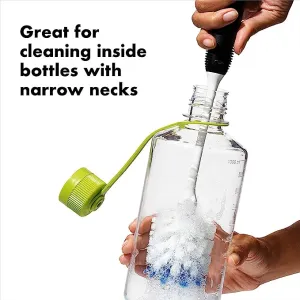 New OXO Good Grips Rubber Handle Bottle Brush
