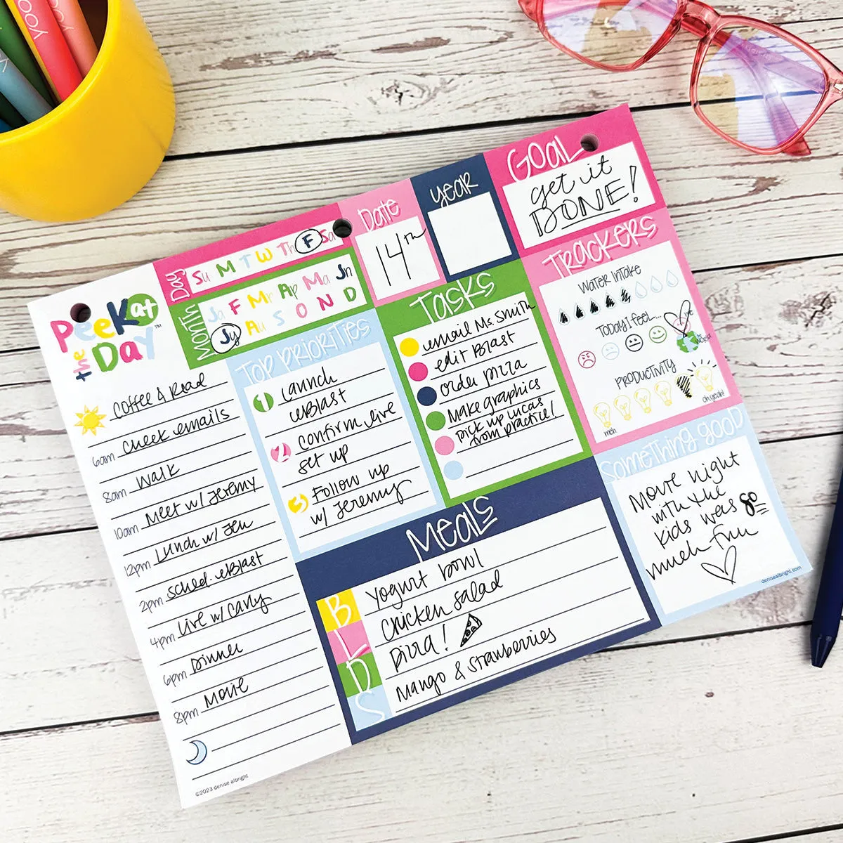 NEW! Peek Your Plan Bundle | Peek at the Day   Mini Peek at the Week®