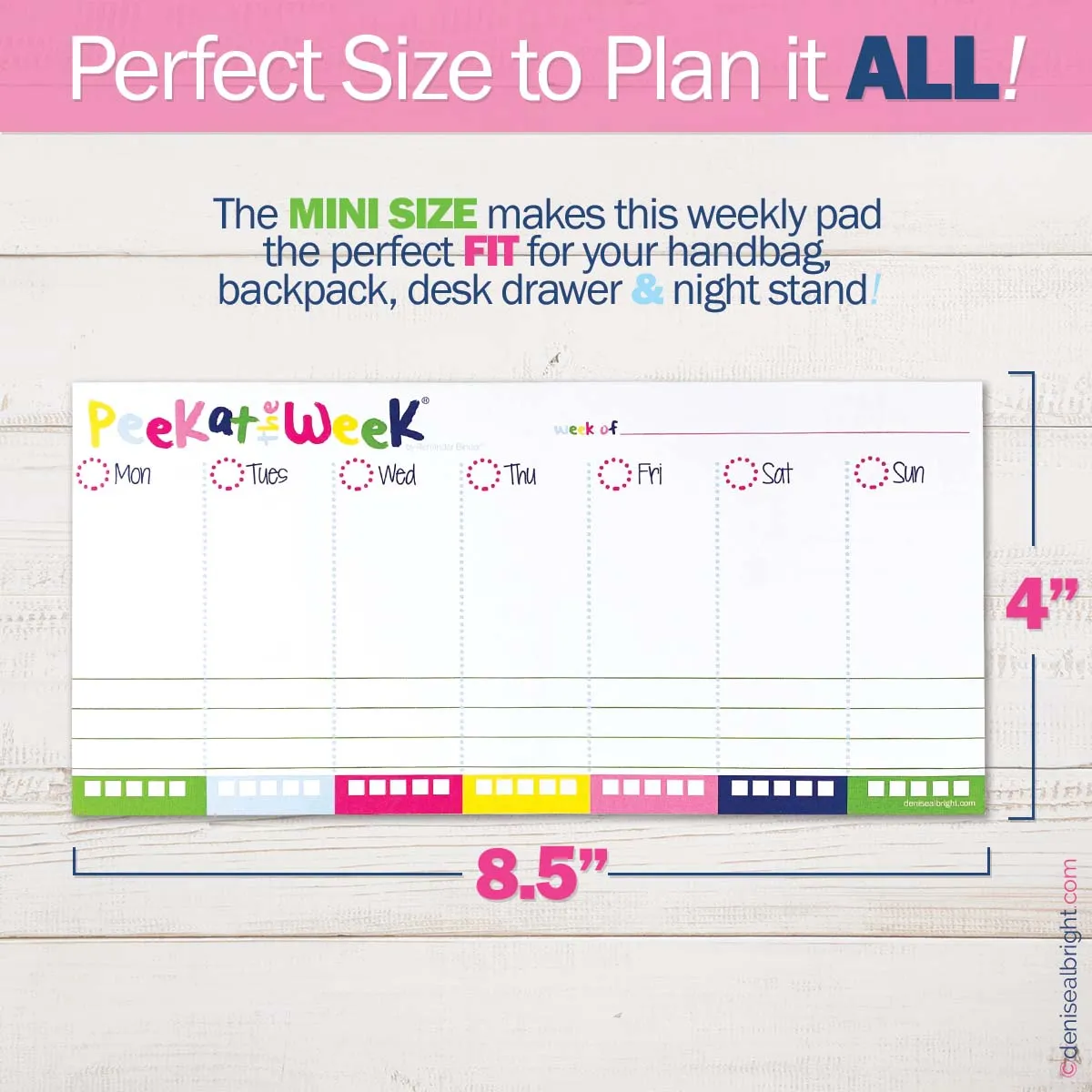 NEW! Peek Your Plan Bundle | Peek at the Day   Mini Peek at the Week®