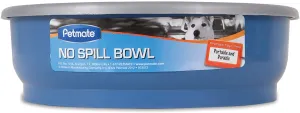 New Petmate Doskocil No Spill Bowl! Splash-Proof design to keep floor neat and clean. Holds 6 cups/48 oz.