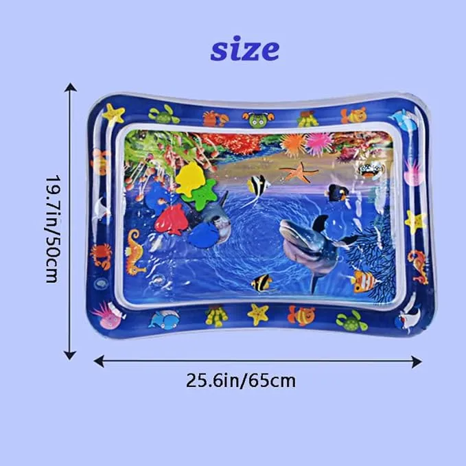 NEW Sensory Water Play Mat for Cats, Sensor Water Playmat, Cat Water Play Mat, Sensory Water Play Mat for Cats, Water Sensory Playmat with Fish for Pet Play