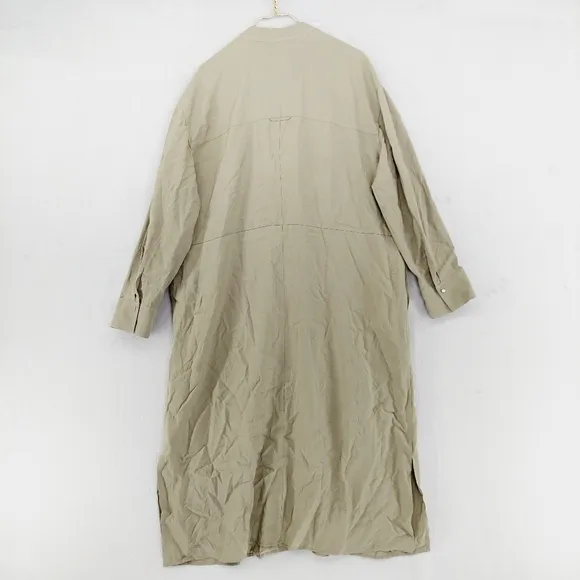 New Vince Women's Soft Utility Shirt Dress P3686