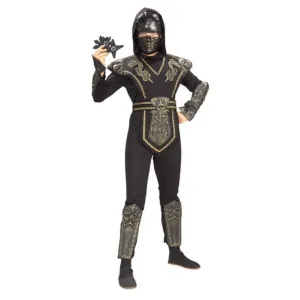 Ninja Gold Dragon Warrior Size L
