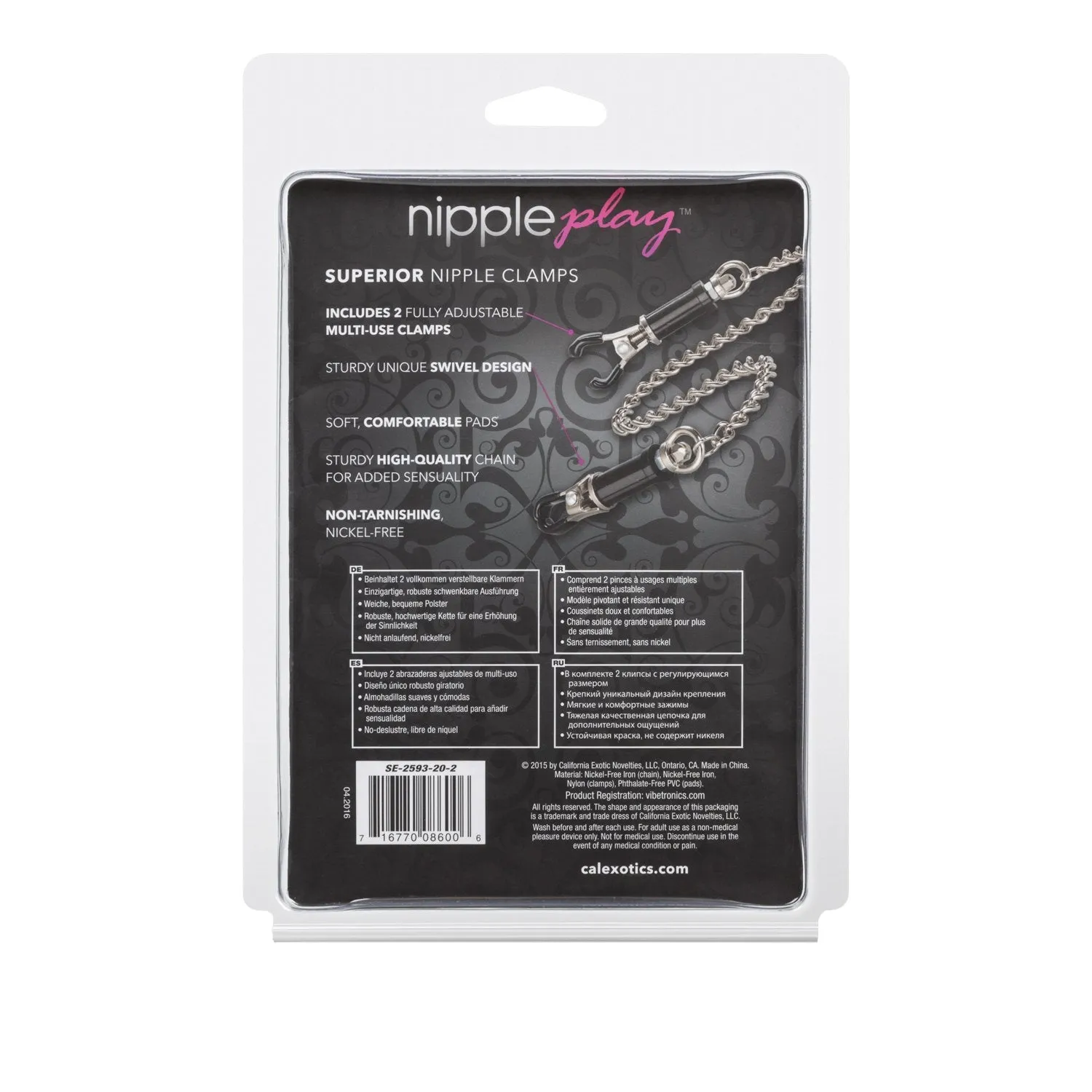 Nipple Play Superior Nipple Clamps