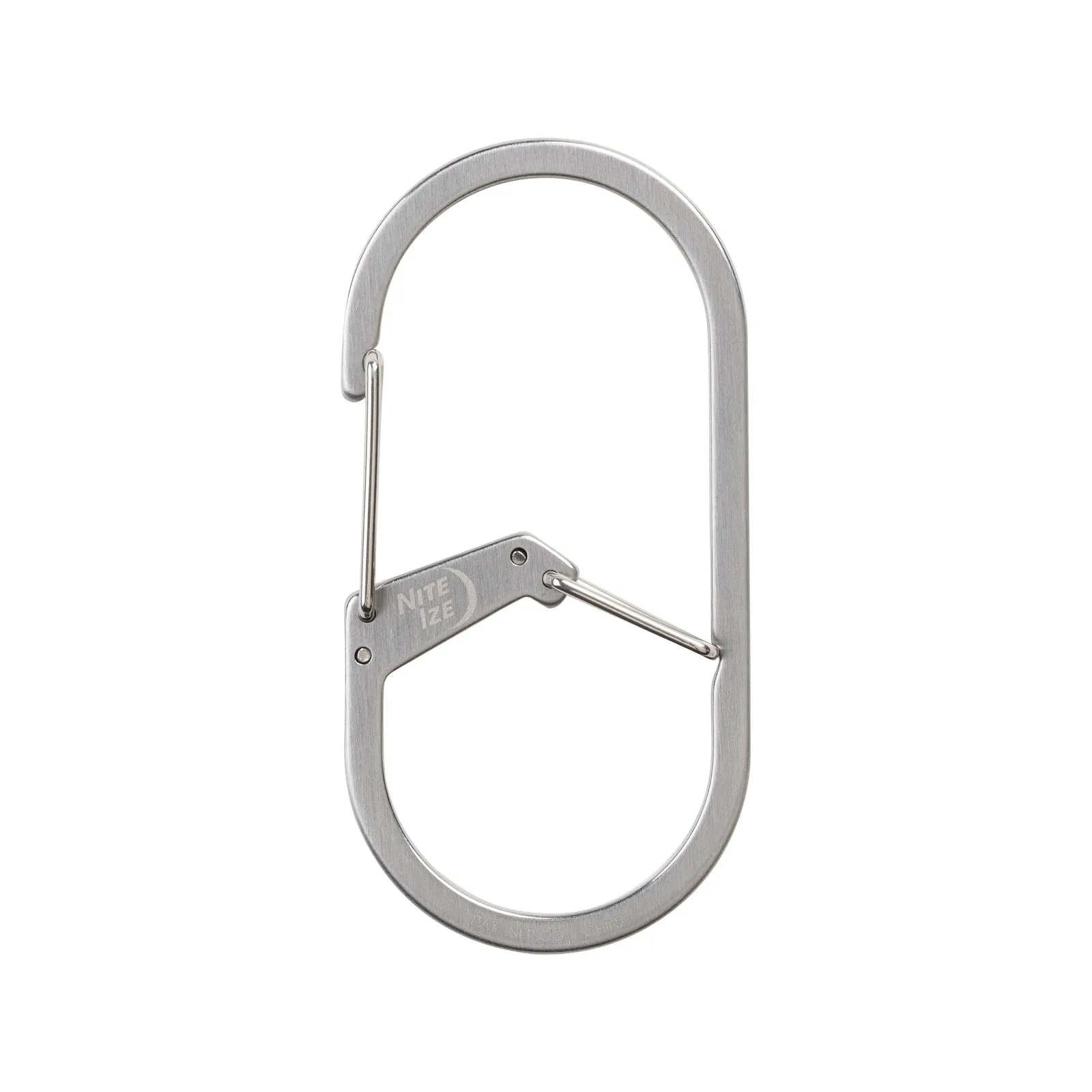 Nite ize G-Series Dual Chamber Carabiner #4 - Stainless Steel